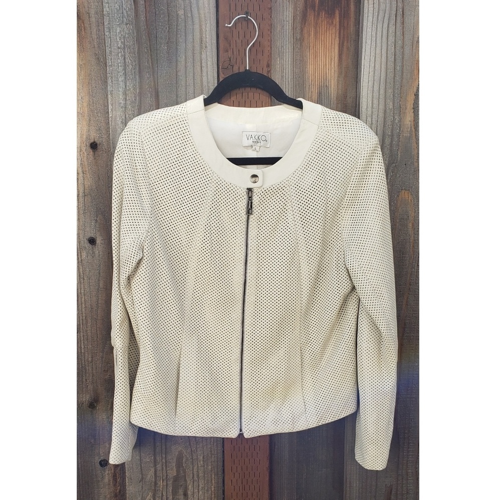Vakko leather jacket